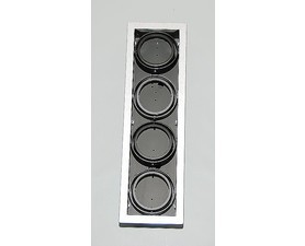 SPOT ORIENTABIL DIN TABLA, HALOGEN 4XQR111 MAX 100W